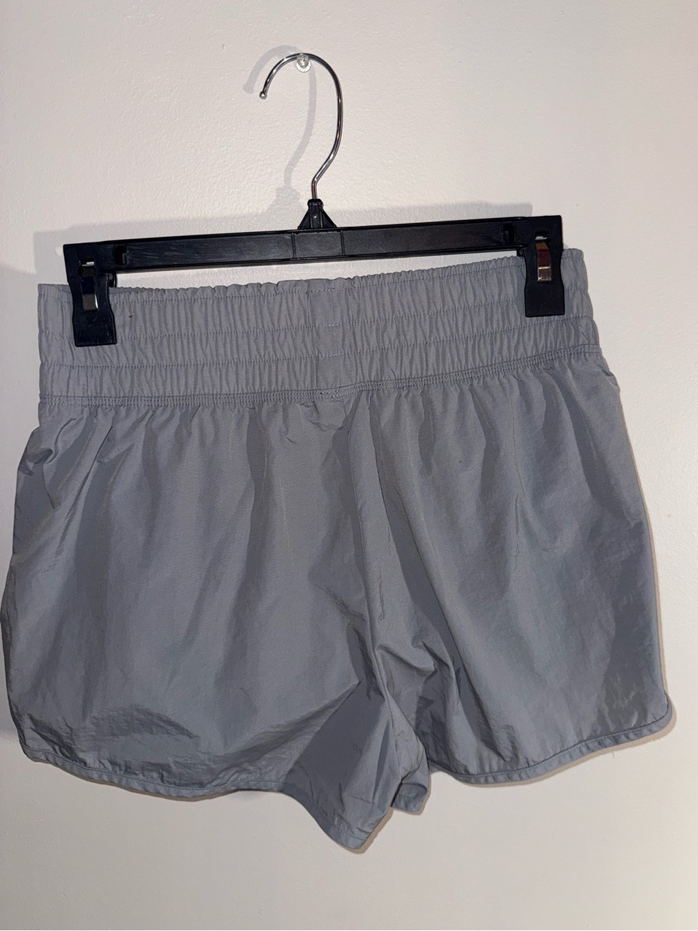 PINK Victoria Secret Grey Women's Athletic Shorts with Elastic Waist - Picture 3 of 3